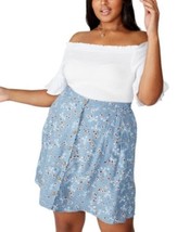 $25 Cotton On Trendy Plus Size Allegra Button Through Mini Skirt Size 14 - $12.11