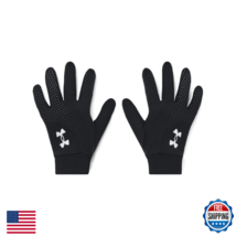 Under Armour Men's Field Player's Football Gloves Black/Castlerock - $41.90
