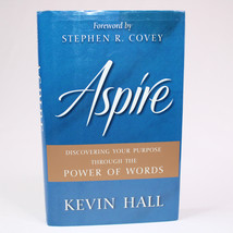 SIGNED Aspire Discovering Your Purpose Through The Power Of Words HC DJ ... - $13.54