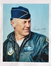 Chuck Yeager Signed Photo - U.S. Air Force Officer, Flying Ace w/COA - £270.98 GBP