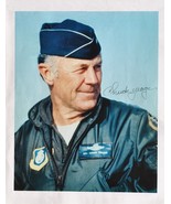 CHUCK YEAGER SIGNED PHOTO - U.S. Air Force officer, flying ace  w/COA - $339.00