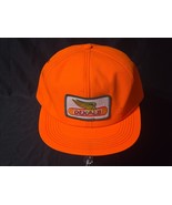 Vintage DEKALB SEED Patch Hat - Snapback Trucker Solid Orange Cap - ONE ... - $24.73