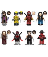 Gambit Wolverine Deadpool 3 X-23 Elektra Marvel Minifigure Set Brick Toy - $4.99 - $29.50