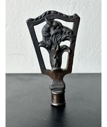 Vtg Iron Metal Goat Lamp Finial - $39.59