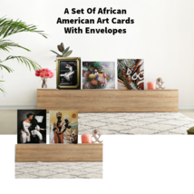 5 Blank African American Cards From Paintings With 5 Envelopes **Free Shipping** - $31.99