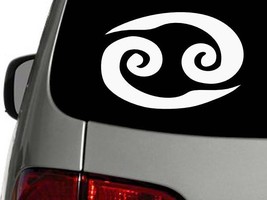 Cancer Sign Astrology Zodiac Vinyl Decal Car Sticker Choose Size - $3.46+