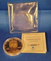 AMERICAN MINT Coin Presidential Leadership Theodore Roosevelt #7 Of 10,000 - £18.27 GBP