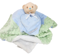 BLANKETS AND BEYOND BABY TEDDY BEAR HEART SECURITY BLANKET PLUSH SOFT RA... - £44.67 GBP