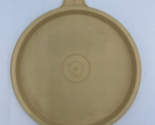 Tupperware #215 Round A Replacement Seal Lid Tan #215 Vintage USA - $4.99