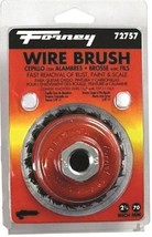 NEW FORNEY 72757 2 3/4&quot; X 5/8&quot; X 11 GRINDER WIRE WHEEL CUP BRUSH KNOT 89... - $13.37