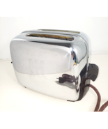 Vintage Toastmaster 1B14 Toaster Chrome with Art Deco Bakelite 1950&#39;s, W... - $41.11 CAD