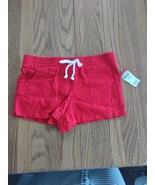 Basic Editions Size Medium 7/8 Girls Red Shorts-Brand New-SHIPS N 24 HOURS - $12.75