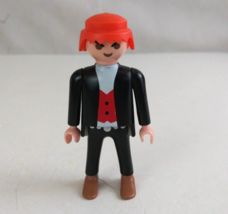 1994 Geobra Playmobil Western Bandit 2.75&quot; Toy Figure - £7.73 GBP