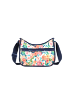 LeSportsac Colorful Garden Classic Hobo Crossbody Bag, Festive Tropical ... - $119.72 CAD