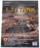 T-34 TANK Big Box INTERACTIVE CD-ROM Sealed NEW 2001 WWII History Data F... - £21.35 GBP