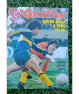 Maradona, collection magazine El graphico en Argentinos Jrs numéro 3150,... - $48.68