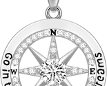 Graduation Gifts for Her 2024,Inspirational Compass Necklace for Women G... - $48.62