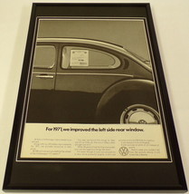 1971 Volkswagen VW 111 Sedan Framed 11x17 ORIGINAL Vintage Advertisin​g ... - $69.29