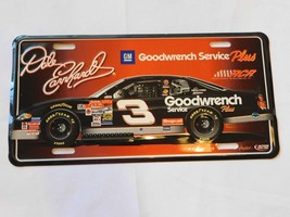 Dale Earnhardt #3 License Plate Goodwrench Service Plus NASCAR Racing - £20.27 GBP