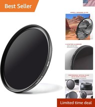 Durable 58mm Optical Glass Infrared Filter with Aviation Aluminum Frame - $784.64 MXN