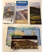 Virginia -  Road Maps, Harpers Ferry, Winery Guide 2011-2012 - £9.57 GBP