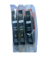 Lot of 3 Canon CLI-251XL Inkjet Cartridge Black for Canon PIXMA MG6320 M... - $394.08 MXN