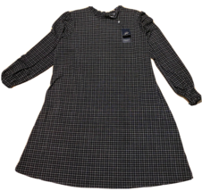 ADRIANNA PAPELL XL Women&#39;s Black Cuffed Sleeve Knee Length Evening Shift... - $49.49