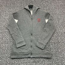 Puma Hoodie Youth Large 14-16 Gray Full Zip Long Sleeve Pocket Outdoor L - $27.44