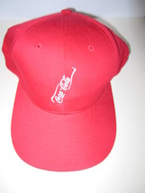 Coca-Cola Bottle Logo 100% Cotton Baseball Cap Hat- NEW - £7.40 GBP