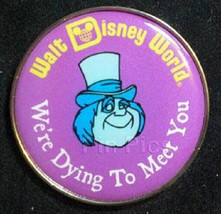 Disney Haunted Mansion Florida Project Character Button Phineas Ghost Pin - £21.70 GBP