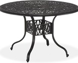 Capri Outdoor Dining Table, Capri, Charcoal - $534.99