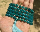 8 mm Rnd 108+1 Perline IOLITE JADE Jaap Mala Rosario Japa Mala, Gioielli... - $27.01