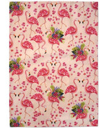 ALLEN DESIGNS &quot;Pink Flamingo&quot; ARTT2011 Tea Kitchen Bar Towel~19″X28″~100... - £7.69 GBP