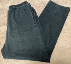 Laura Scott mom jeans size 14 Elastic Waist Band - £13.51 GBP