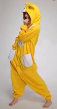 Sealed Newcosplay Yellow/ White Fleece Fox One Piece Costume PJs Adult Small - £24.35 GBP