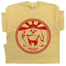Sumo Wrestling T Shirt Sumo Shirts Japan T Shirt Vintage Samurai Shirt Vintage W - £15.94 GBP