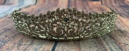 Wedding Prom Bridal Princess Rhinestone Tiara Crown Headband Hair Accessory - £16.13 GBP