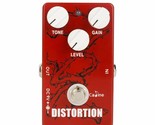 Caline CP-78 Red Thorn Distortion Electric Guitar Effect Pedal New - $29.80