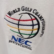 Vintage CYRK World Golf Championship NEC Invitational Polo Golf White Sh... - $59.99