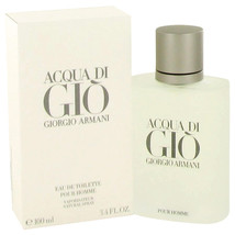 Acqua Di Gio Cologne By Giorgio Armani Eau De Toilette Spray 3.3 Oz Eau De Toil - £57.69 GBP