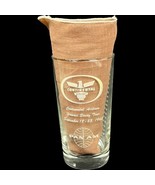 Vintage Continental Airlines Pan Am Airlines 1962 Hawaii Study Tour Glas... - $61.92 CAD