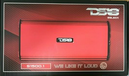 DS18 - S1500.1/RD - 1500 Watts Max 1 Channel Monoblock Car Audio Amplifier - £159.83 GBP