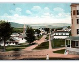 Jefferson Street Da Waumbek Bianco Montagne Nuovo Hampshire Nh Udb Carto... - $4.04