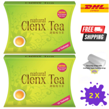 2 X NH Natural Clenx Weight Loss &amp; Detox Tea 55 sachets - $132.73