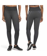 SPANX Look At Me Now Seamless Track Stripe Leggings Graphite Dust 50232R XS - $61.54 CAD