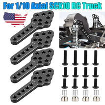 Aluminum Shock Mount Lift Kit Plate Droop for RC 1/10 Axial SCX10 Car Cr... - $21.99