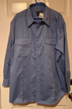 5.11 Tactical Cotton Twill Station Non-NFPA Class A Shirt 46123 Blue Sz 2XL - $25.22