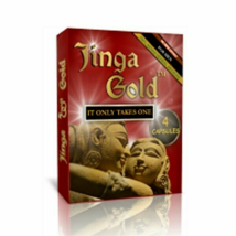 Jinga Herbal Gold Capsules (4 Pills) with Free Shipping - $21.28
