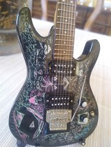 JOE SATRIANI - Flying in a Blue Dream Ibanez 1:4 Scale Replica Guitar~Ax... - $32.67