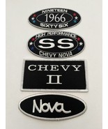 1966 CHEVY II NOVA SS SEW/IRON ON PATCH EMBLEM BADGE EMBROIDERED - $369.92 MXN